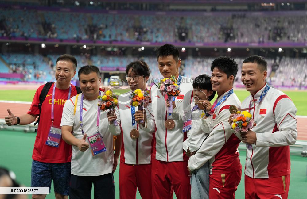 (SP) CHINA-ZHEJIANG-HANGZHOU-OLYMPIC MEDAL REALLOCATION CEREMONY (CN)