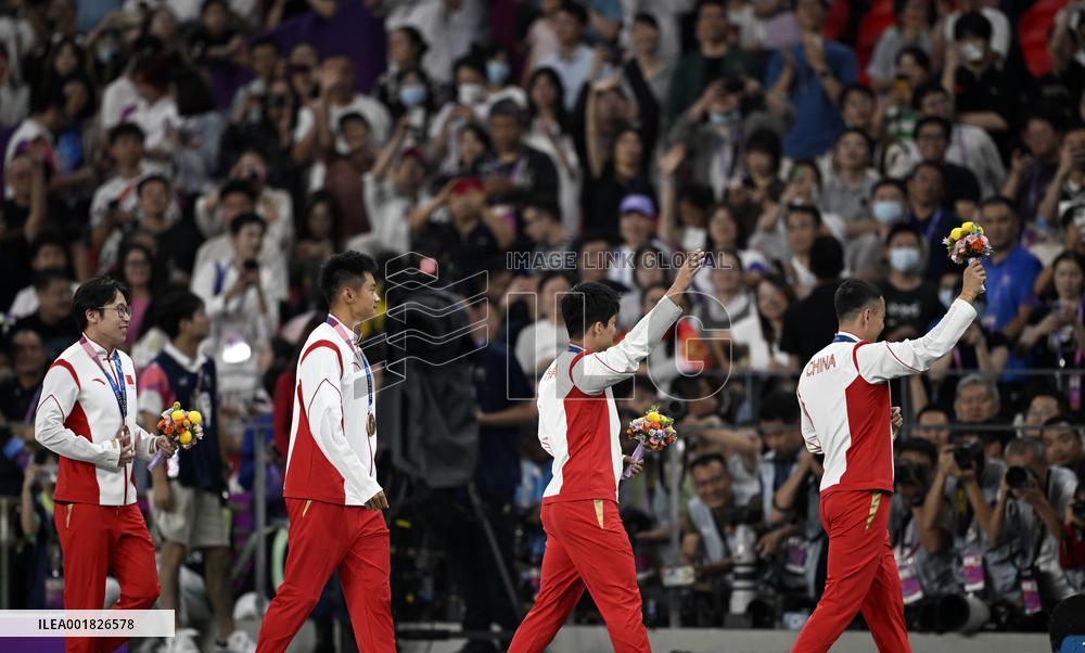 (SP) CHINA-ZHEJIANG-HANGZHOU-OLYMPIC MEDAL REALLOCATION CEREMONY (CN)