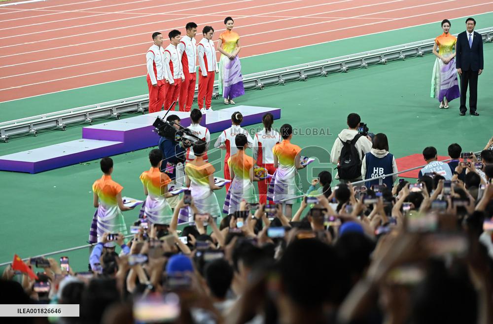 (SP) CHINA-ZHEJIANG-HANGZHOU-OLYMPIC MEDAL REALLOCATION CEREMONY (CN)