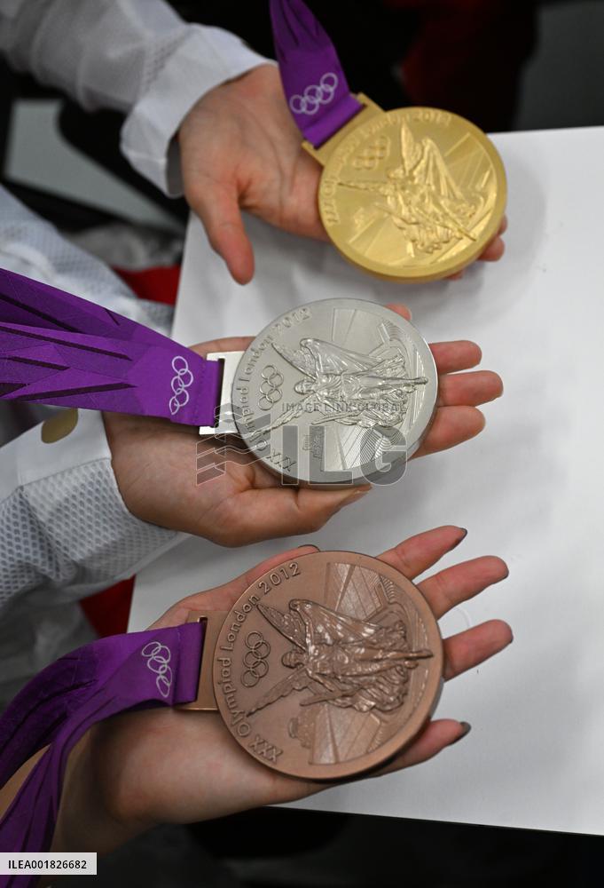 (SP) CHINA-ZHEJIANG-HANGZHOU-OLYMPIC MEDAL REALLOCATION CEREMONY (CN)