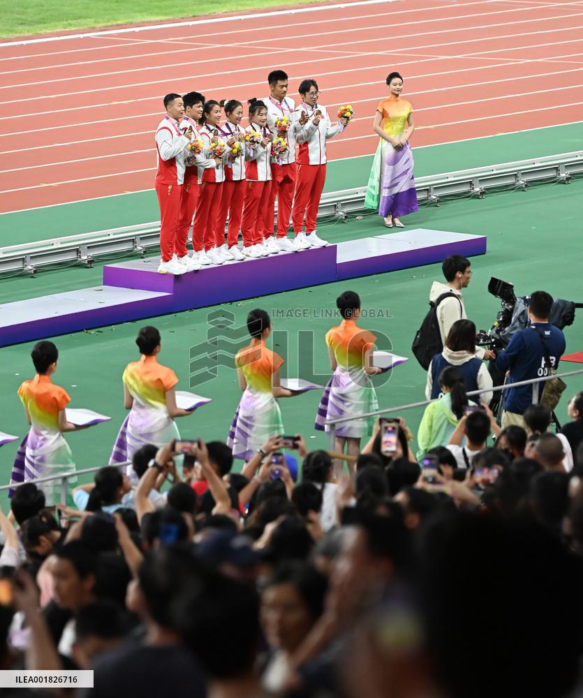 (SP) CHINA-ZHEJIANG-HANGZHOU-OLYMPIC MEDAL REALLOCATION CEREMONY (CN)