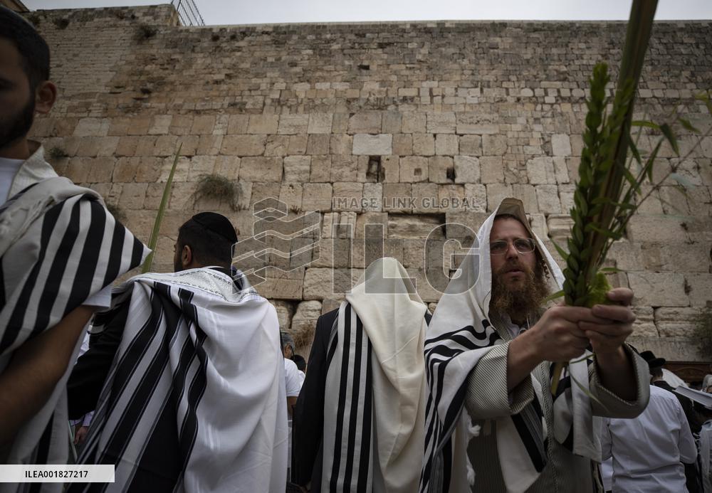 MIDEAST-JERUSALEM-SUKKOT