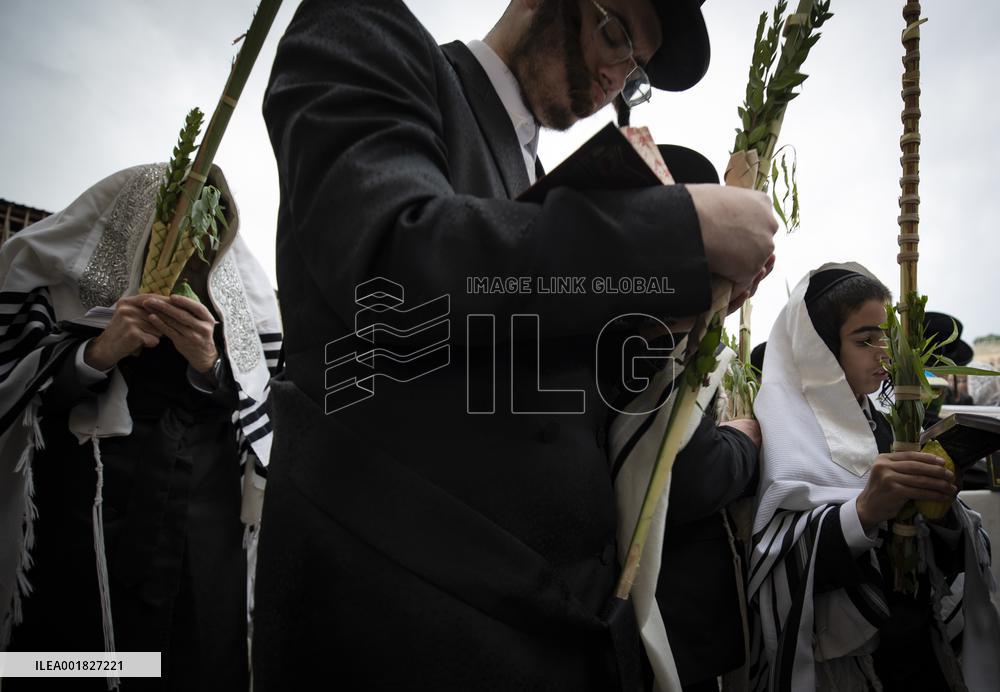 MIDEAST-JERUSALEM-SUKKOT
