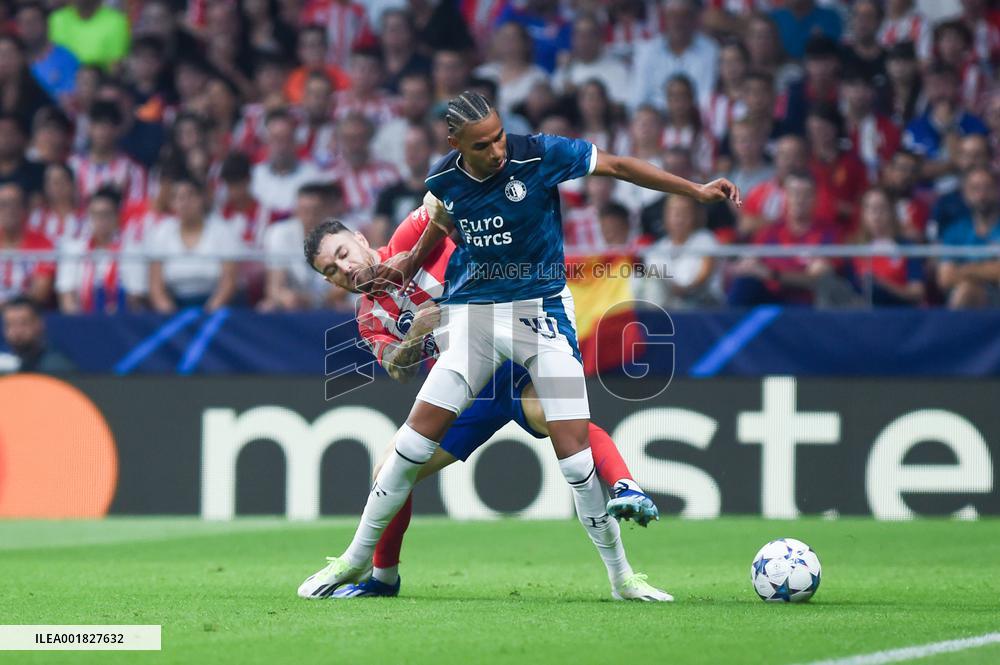 (SP)SPAIN-MADRID-FOOTBALL-UEFA CHAMPIONS LEAGUE-ATLETICO DE MADRID VS FEYENOORD