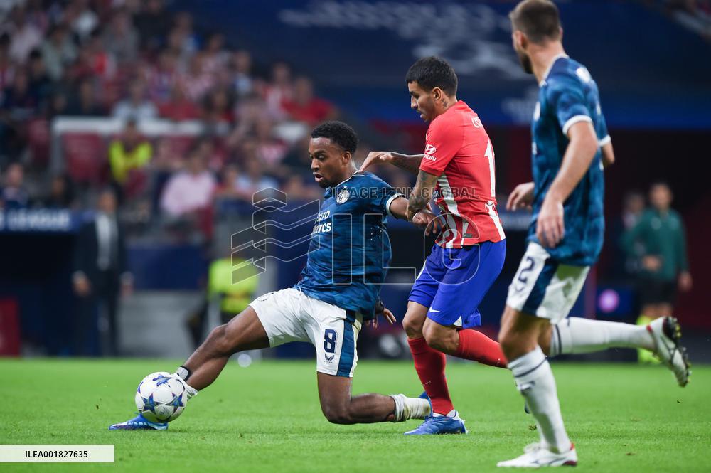 (SP)SPAIN-MADRID-FOOTBALL-UEFA CHAMPIONS LEAGUE-ATLETICO DE MADRID VS FEYENOORD