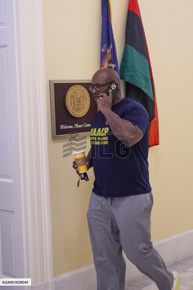 Jamaal Bowman Pulls Fire Alarm Before House Vote - Washington