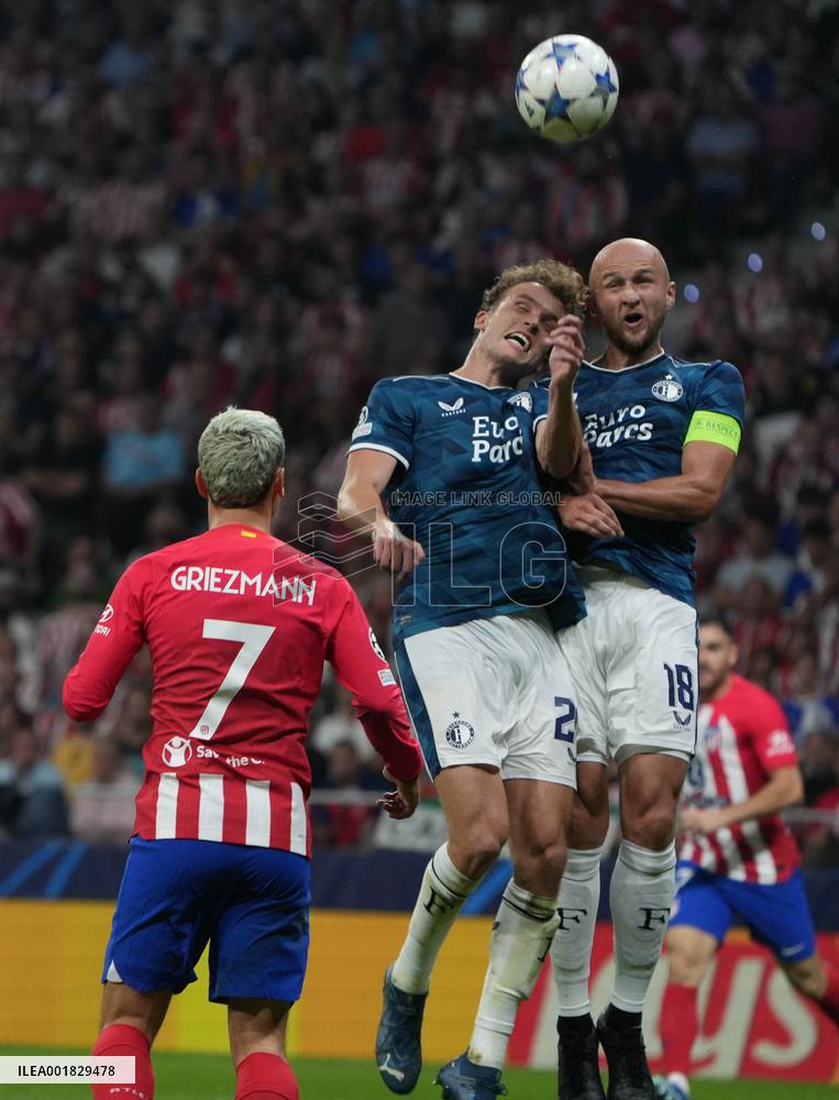 Champions League - Atletico de Madrid v Feyenoord
