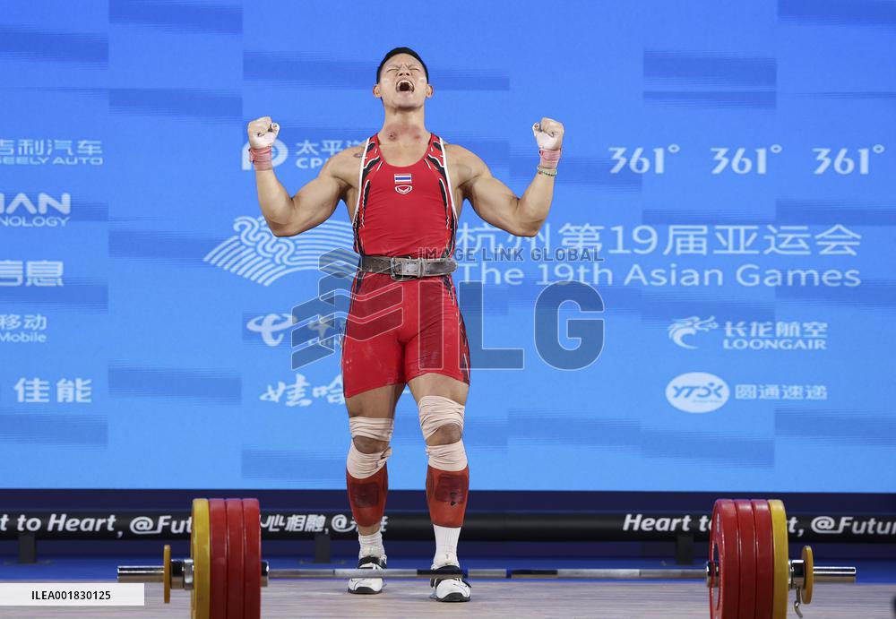 (SP)CHINA-HANGZHOU-ASIAN GAMES-WEIGHTLIFTING(CN)