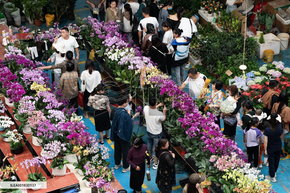 CHINA-YUNNAN-KUNMING-HOLIDAY-FLOWER MARKET (CN)