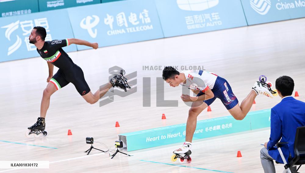 (SP)CHINA-HANGZHOU-ASIAN GAMES-ROLLER SKATING (CN)