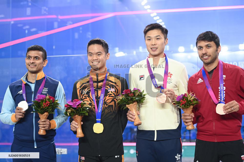 (SP)CHINA-HANGZHOU-ASIAN GAMES-SQUASH (CN)