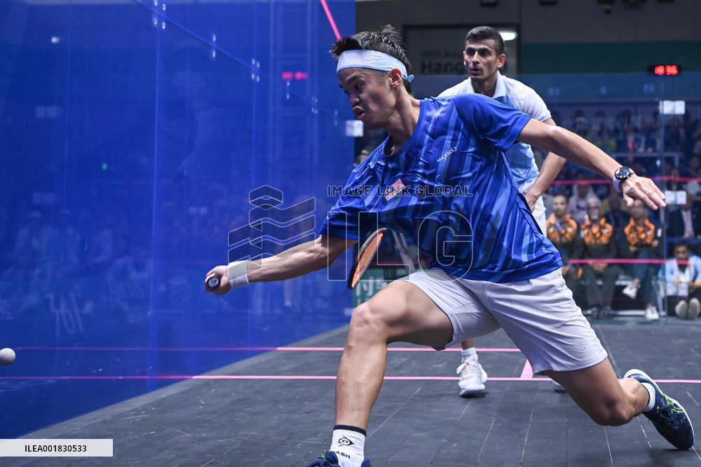 (SP)CHINA-HANGZHOU-ASIAN GAMES-SQUASH (CN)