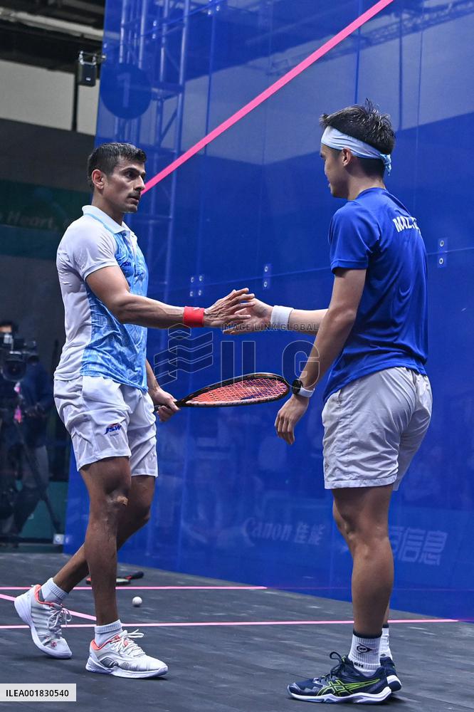 (SP)CHINA-HANGZHOU-ASIAN GAMES-SQUASH (CN)