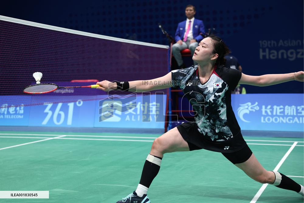 (SP)CHINA-HANGZHOU-ASIAN GAMES-BADMINTON (CN)