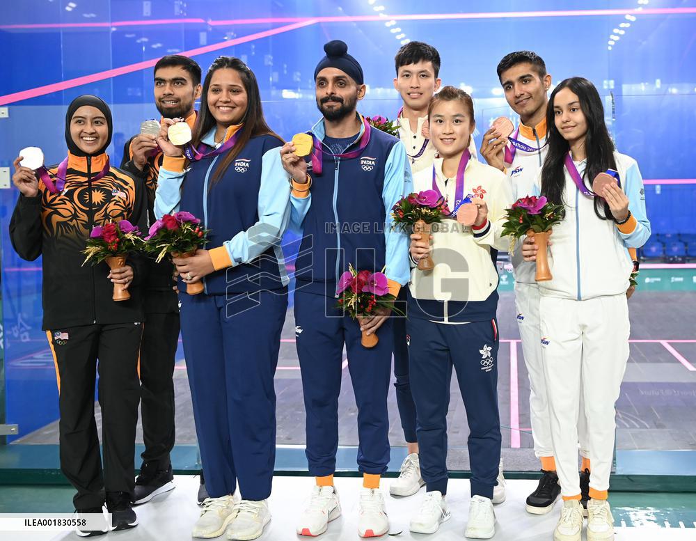 (SP)CHINA-HANGZHOU-ASIAN GAMES-SQUASH (CN)