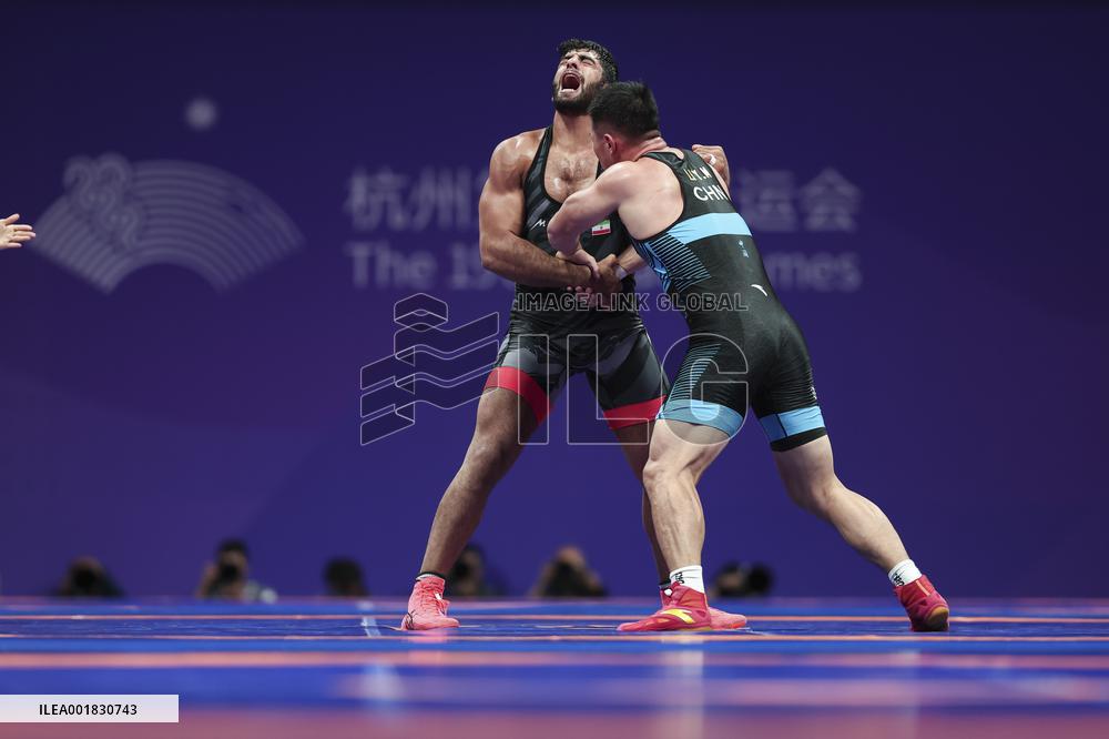 (SP)CHINA-HANGZHOU-ASIAN GAMES-WRESTLING(CN)