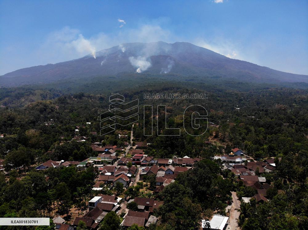 INDONESIA-MOUNT LAWU-FOREST FIRE