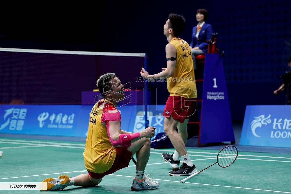 (SP)CHINA-HANGZHOU-ASIAN GAMES-BADMINTON (CN)