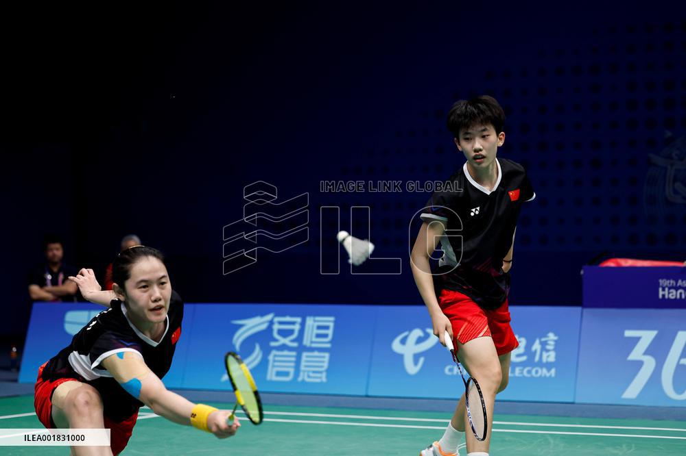 (SP)CHINA-HANGZHOU-ASIAN GAMES-BADMINTON (CN)