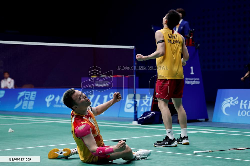 (SP)CHINA-HANGZHOU-ASIAN GAMES-BADMINTON (CN)