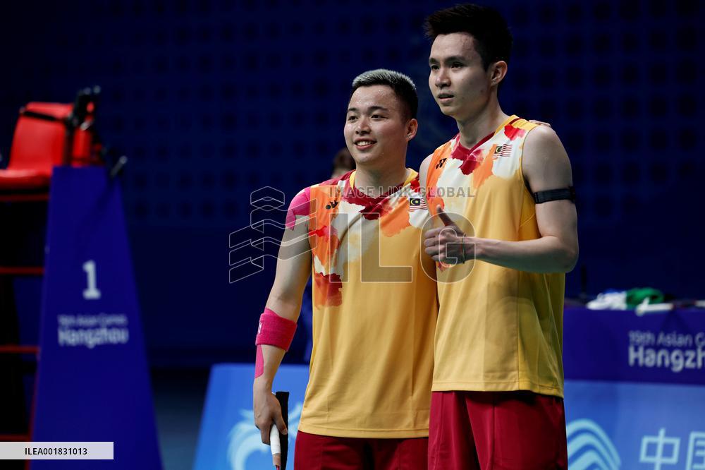 (SP)CHINA-HANGZHOU-ASIAN GAMES-BADMINTON (CN)