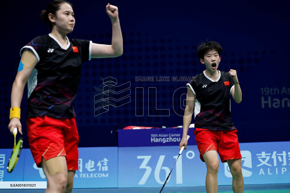 (SP)CHINA-HANGZHOU-ASIAN GAMES-BADMINTON (CN)