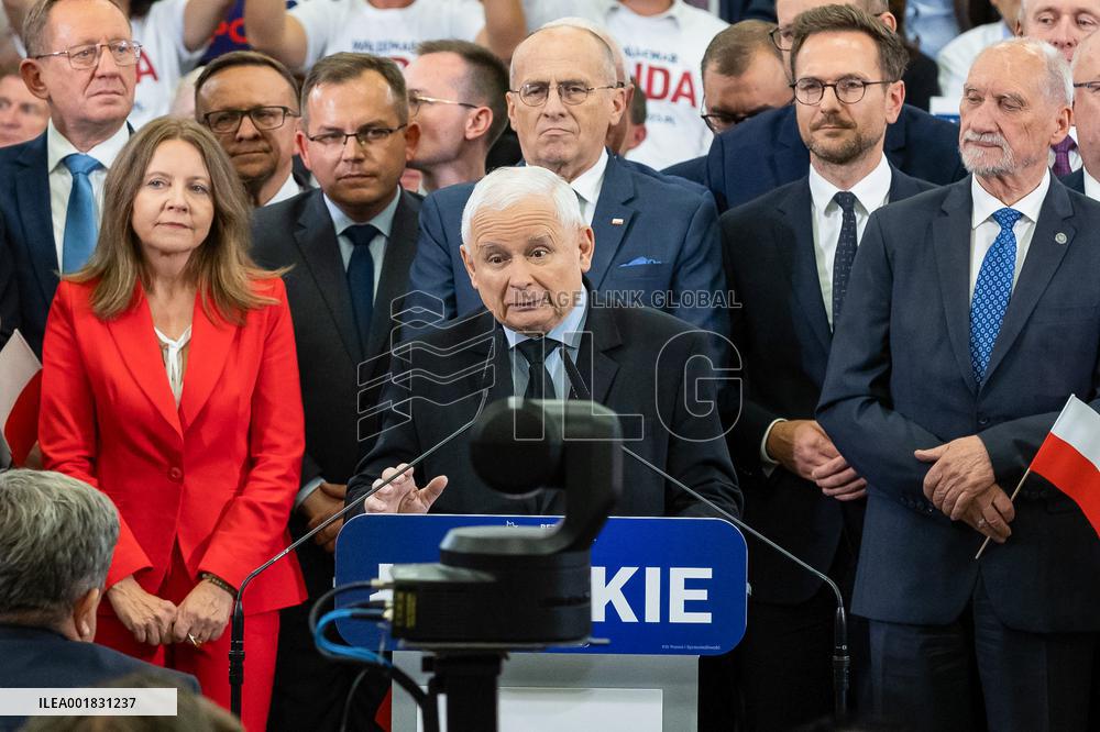 Law And Justice Party Meeting - Poland