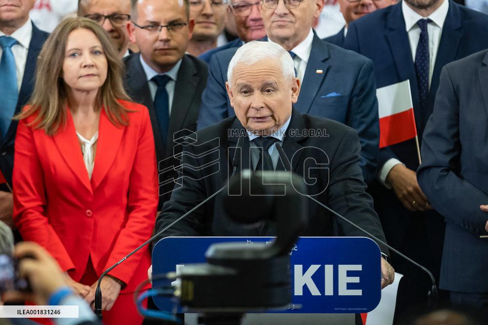 Law And Justice Party Meeting - Poland