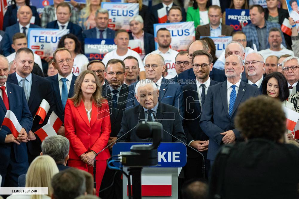 Law And Justice Party Meeting - Poland