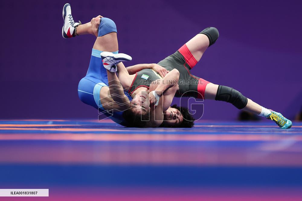 (SP)CHINA-HANGZHOU-ASIAN GAMES-WRESTLING(CN)