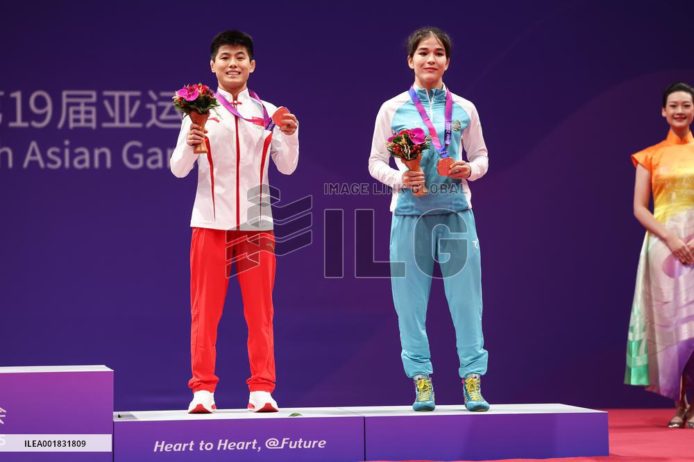 (SP)CHINA-HANGZHOU-ASIAN GAMES-WRESTLING(CN)