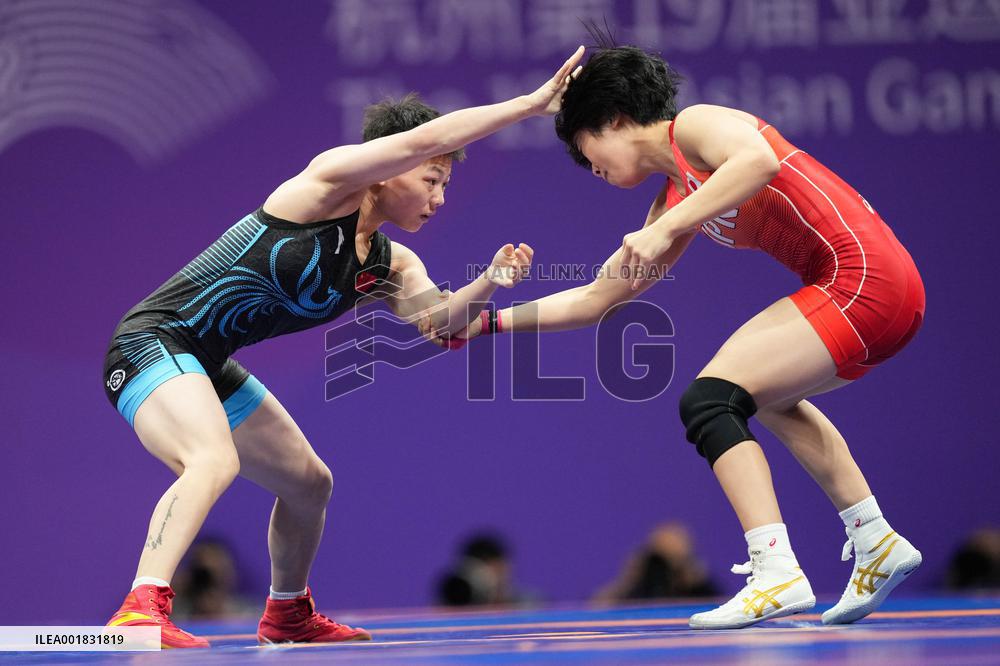 (SP)CHINA-HANGZHOU-ASIAN GAMES-WRESTLING(CN)