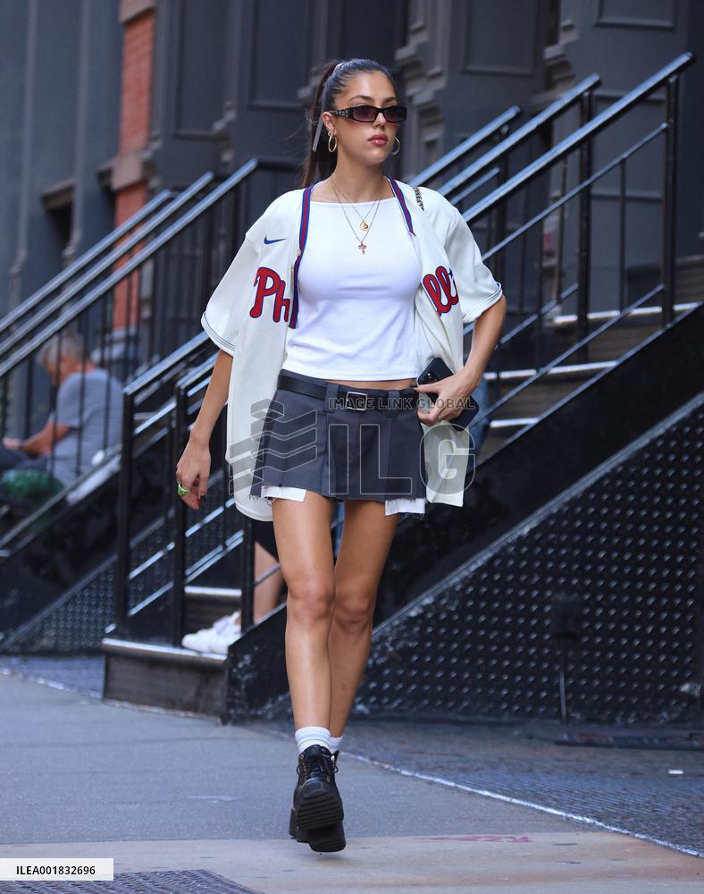 Sistine Stallone Steps Out - NYC