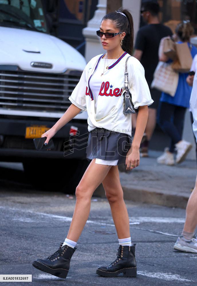 Sistine Stallone Steps Out - NYC