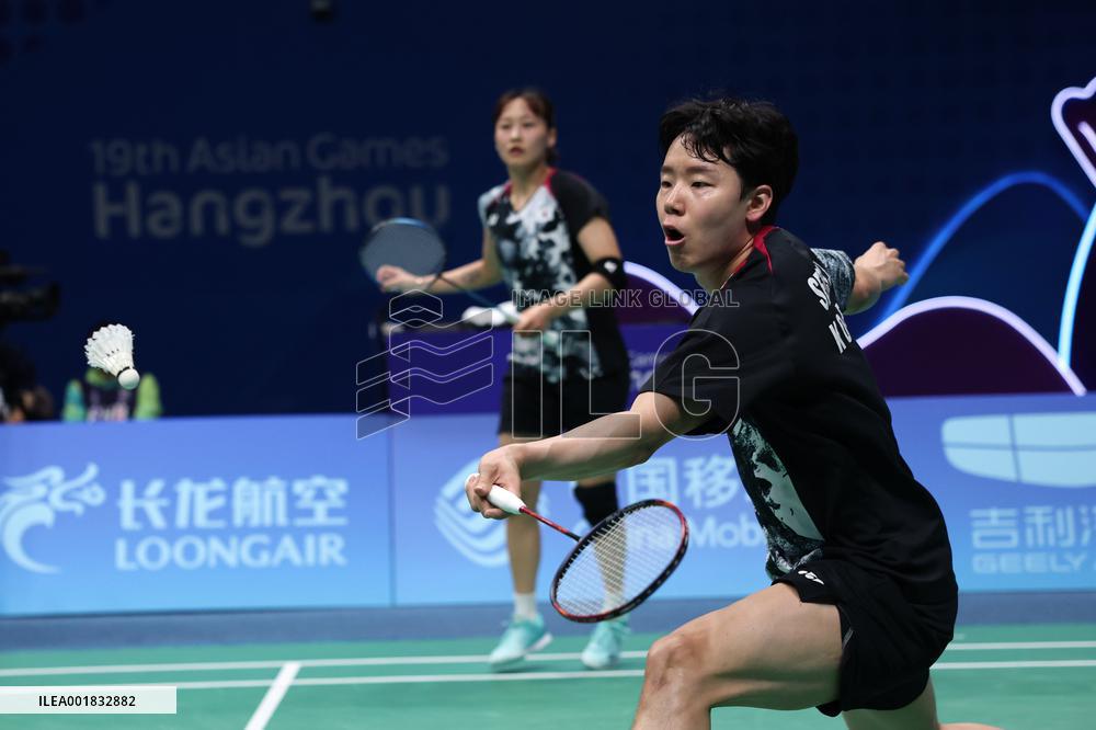 (SP)CHINA-HANGZHOU-ASIAN GAMES-BADMINTON (CN)