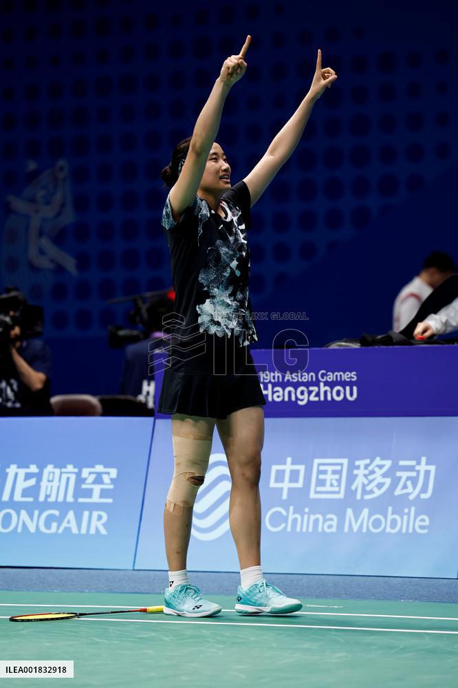 (SP)CHINA-HANGZHOU-ASIAN GAMES-BADMINTON (CN)