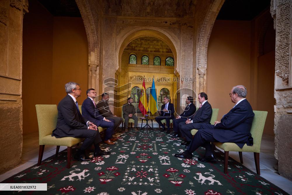 Zelensky At The EU Political Community Summit - Granada