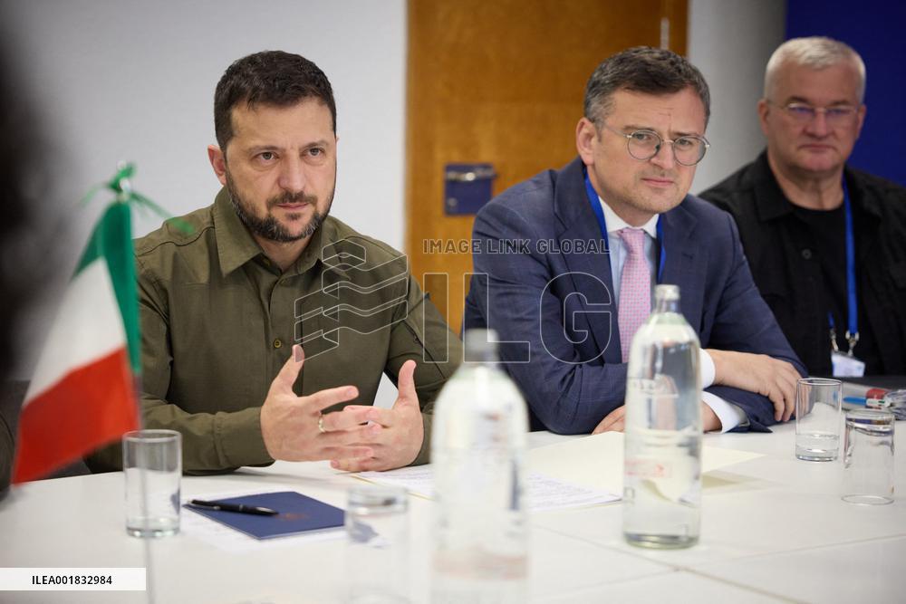 Zelensky At The EU Political Community Summit - Granada