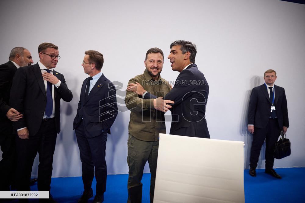 Zelensky At The EU Political Community Summit - Granada