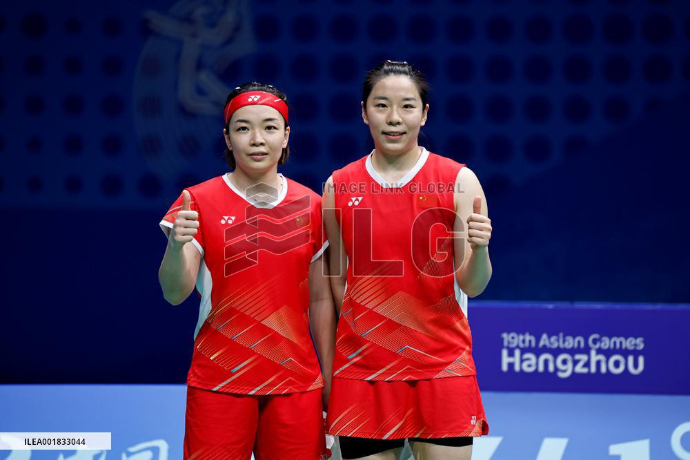 (SP)CHINA-HANGZHOU-ASIAN GAMES-BADMINTON (CN)