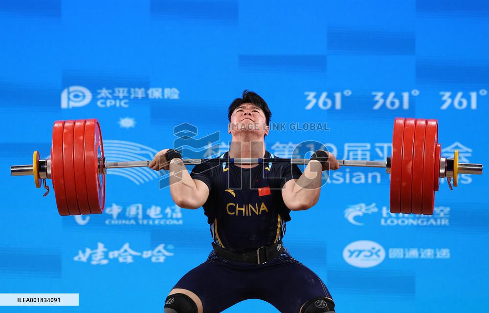 (SP)CHINA-HANGZHOU-ASIAN GAMES-WEIGHTLIFTING(CN)