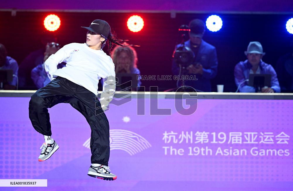 (SP)CHINA-HANGZHOU-ASIAN GAMES-BREAKING (CN)