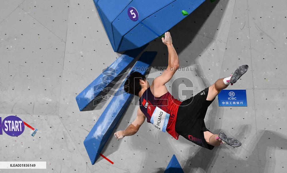 (SP)CHINA-SHAOXING-ASIAN GAMES-SPORT CLIMBING(CN)
