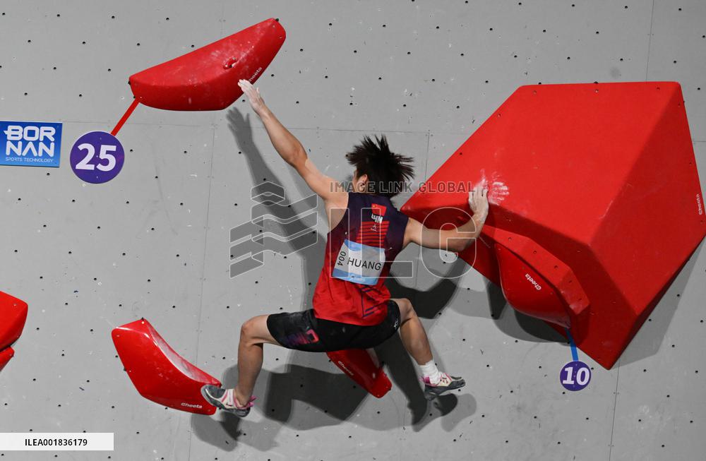 (SP)CHINA-SHAOXING-ASIAN GAMES-SPORT CLIMBING(CN)