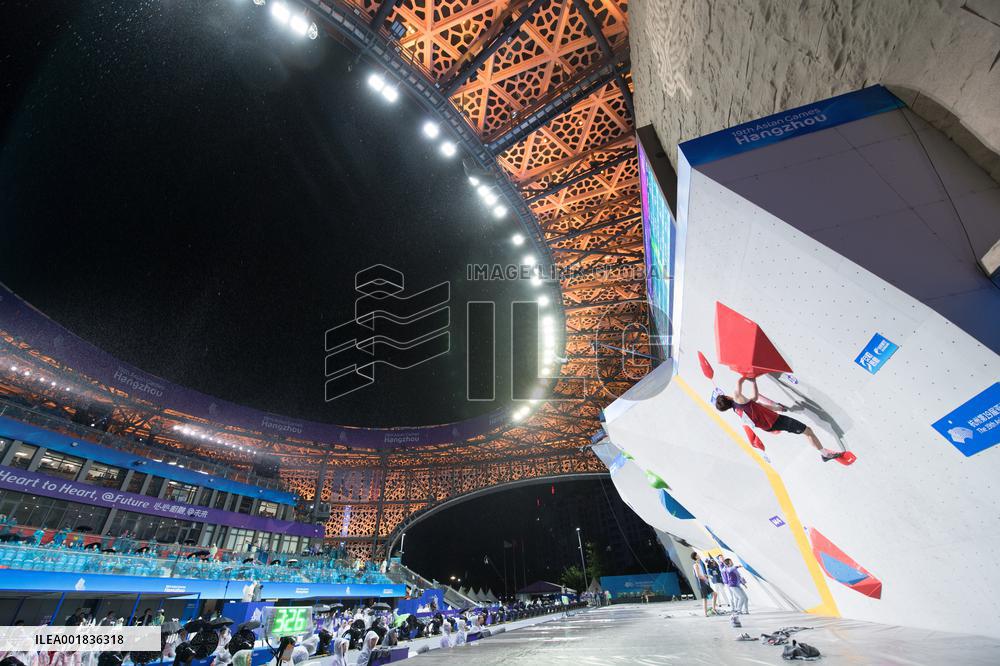 (SP)CHINA-SHAOXING-ASIAN GAMES-SPORT CLIMBING(CN)