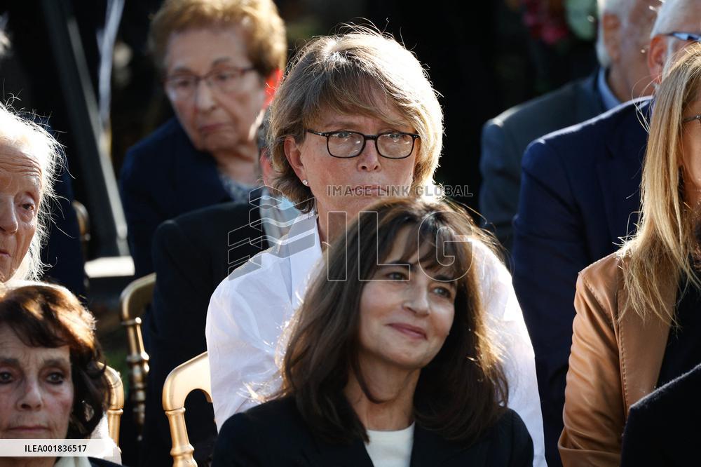 Funeral Of French Journalist Jean-Pierre Elkabbach - Paris