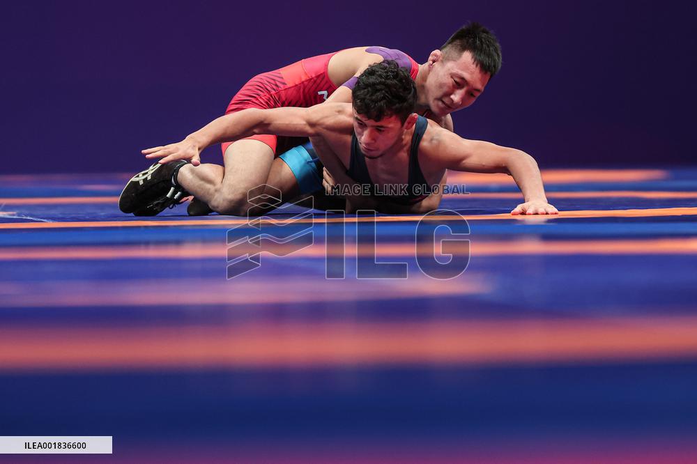 (SP)CHINA-HANGZHOU-ASIAN GAMES-WRESTLING(CN)