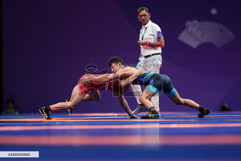 (SP)CHINA-HANGZHOU-ASIAN GAMES-WRESTLING(CN)
