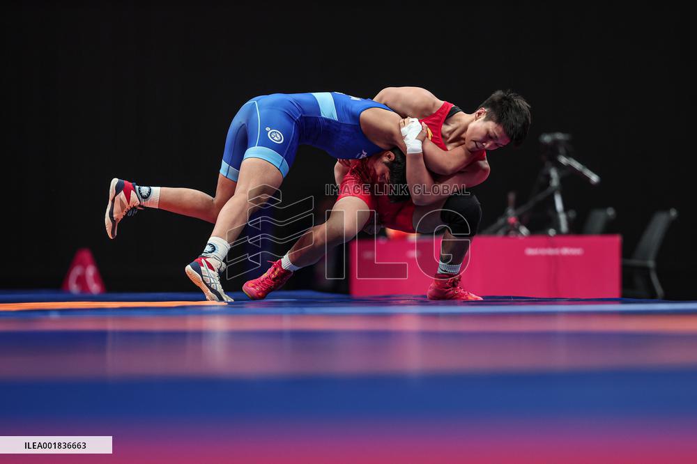 (SP)CHINA-HANGZHOU-ASIAN GAMES-WRESTLING(CN)