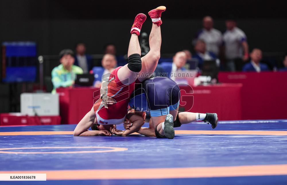 (SP)CHINA-HANGZHOU-ASIAN GAMES-WRESTLING(CN)